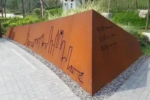 仙游耐候钢挡土墙